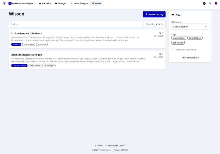Grannus Screenshot KB List